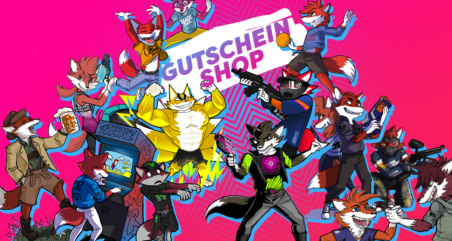 Black Fox World - Headerbild Gutscheinshop