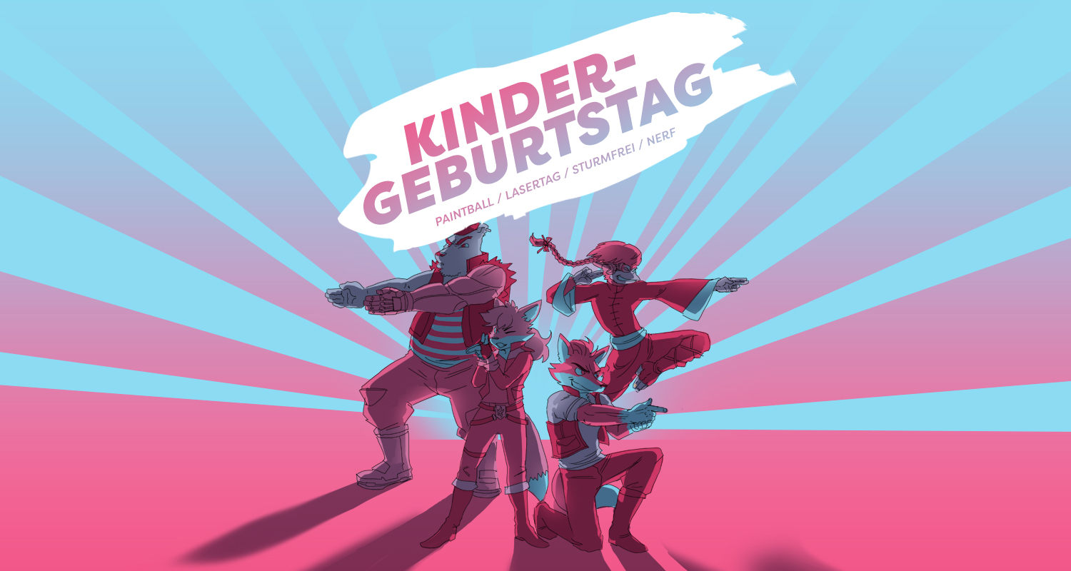 BFW_Header_Spezialangebot_Kindergeburtstag Black Fox World - Headerbild Kindergeburtstag