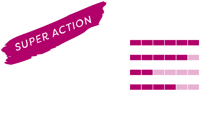 Soft-Paintball-Tabelle Super-Action mit Soft-Paintball