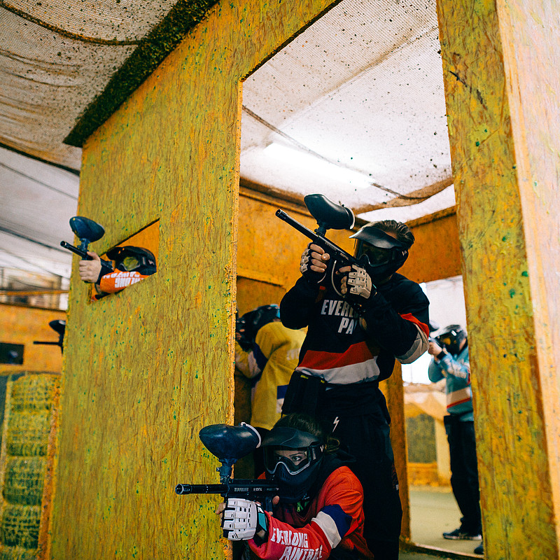Paintballspaß auf 1000 Quadratmetern