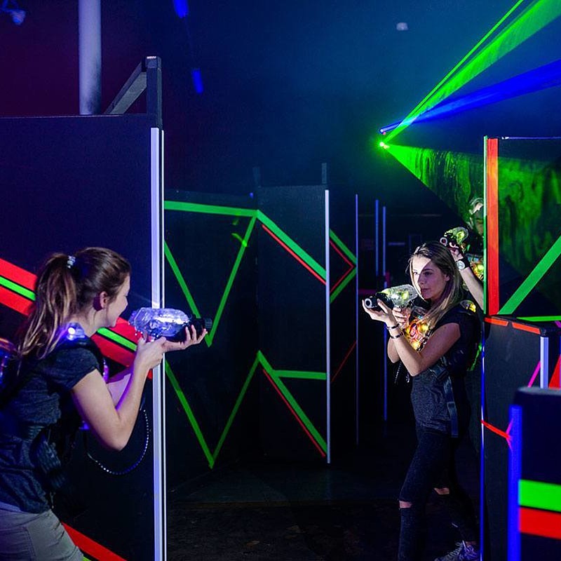 Firmenausflug ins Lasertag