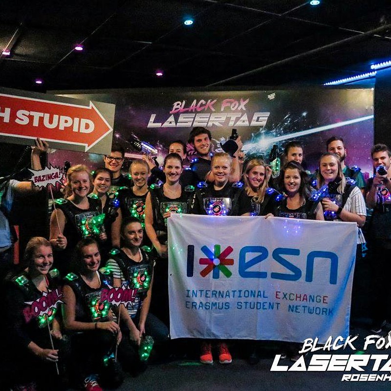 Schulausflug zu Black Fox Lasertag