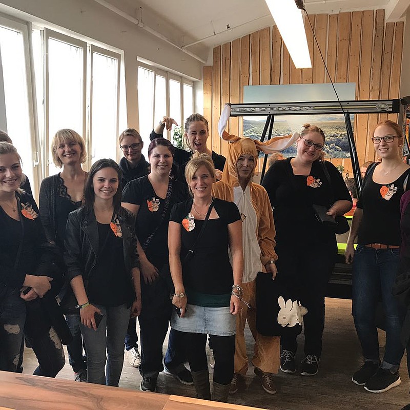 Gruppenausflug ins Black Fox Lasertag