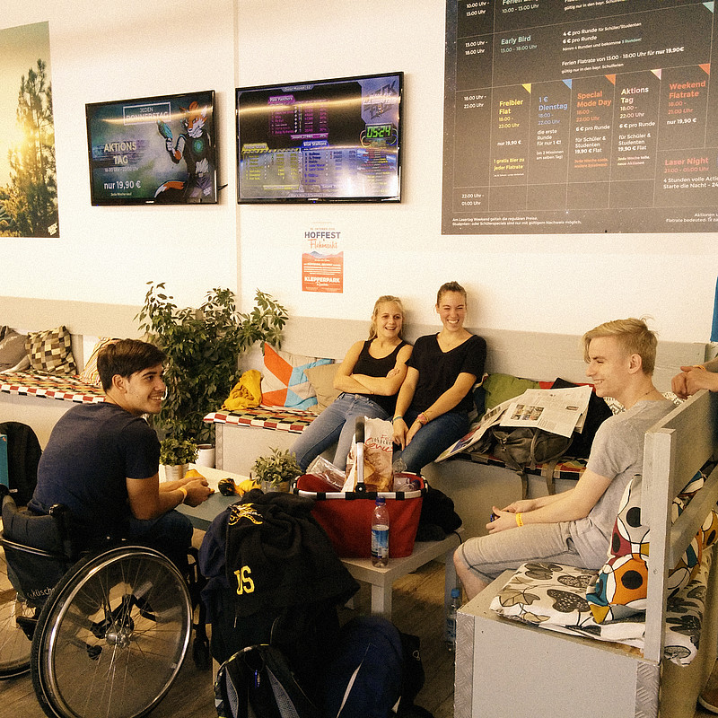 Gruppenausflug zum Lasertag