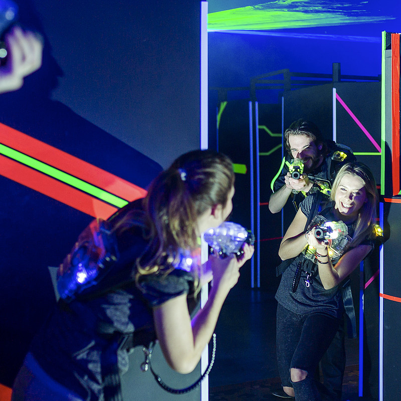 Gruppenausflug zum Lasertag