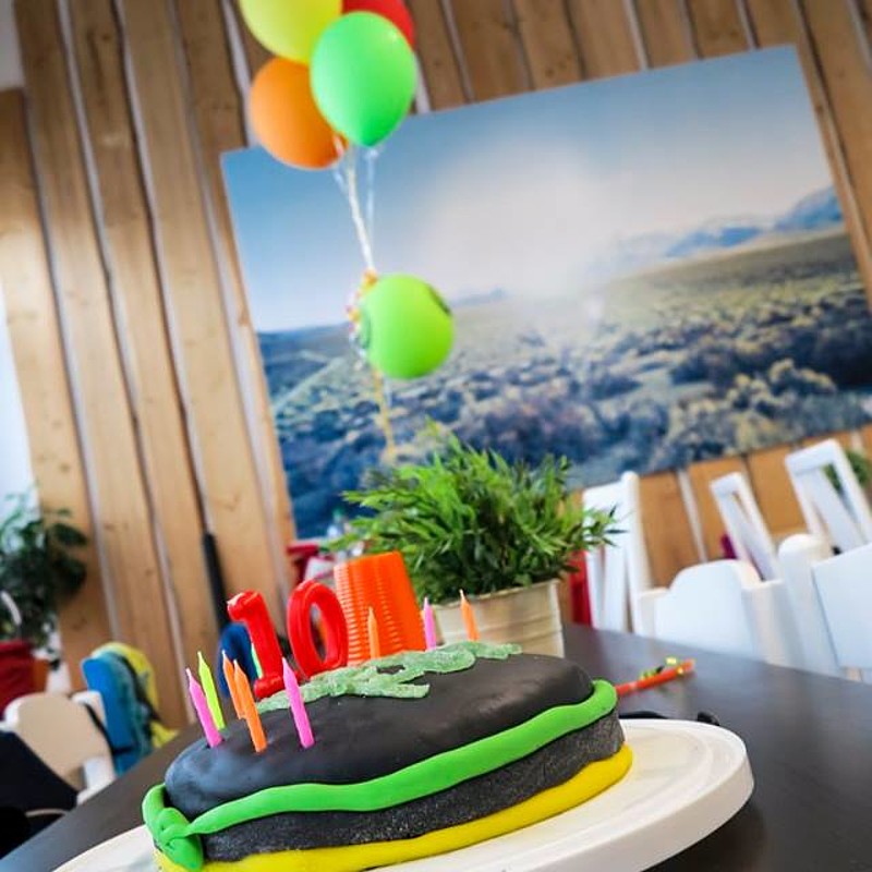 Geburtstagsfeier in der Black Fox World