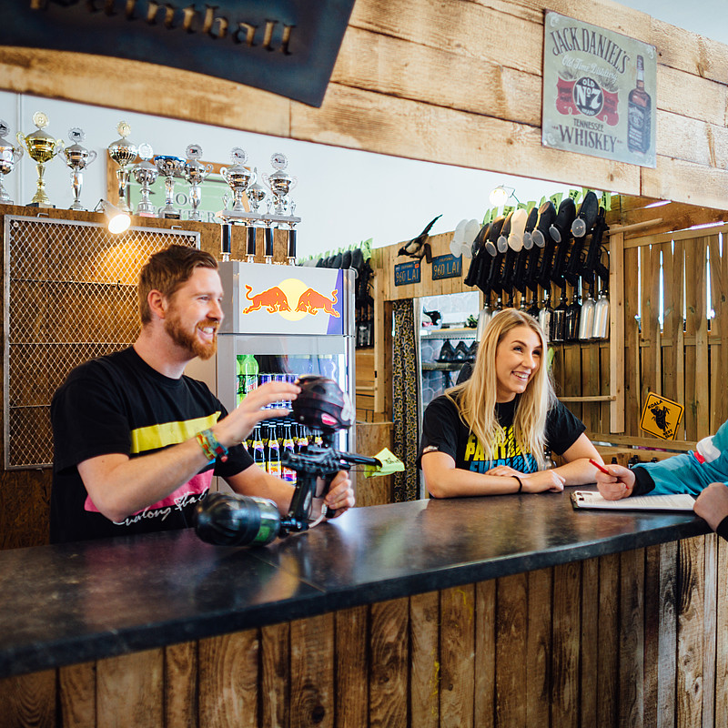 Paintballspaß auf 1000 Quadratmetern