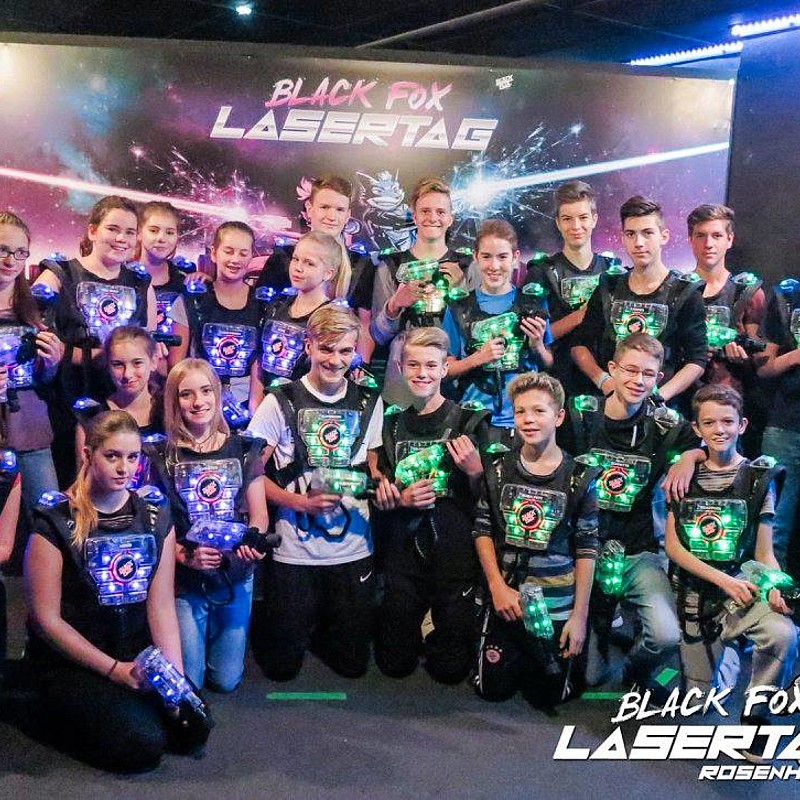 Kindergeburtstag bei Black Fox Lasertag