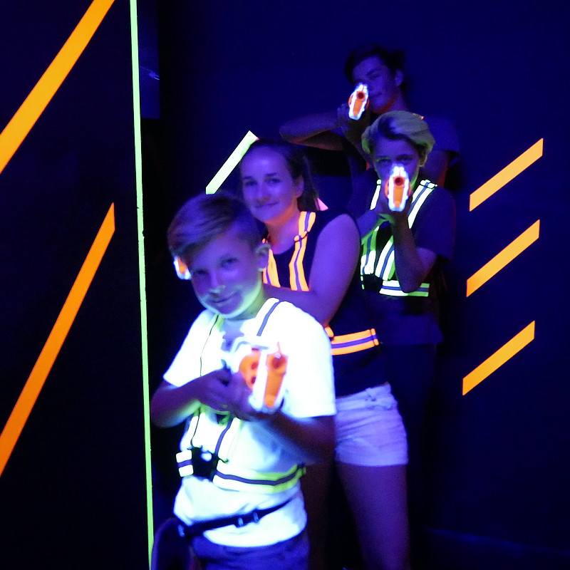 Klassenausflug in der Nerf-Arena