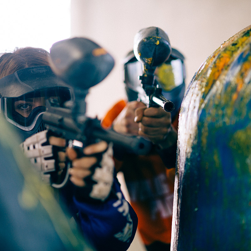 Paintballspaß auf 1000 Quadratmetern