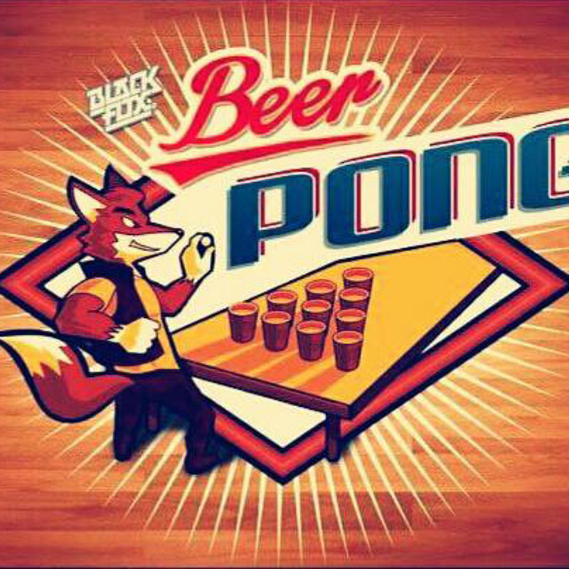 Beerpong im Sturmfrei