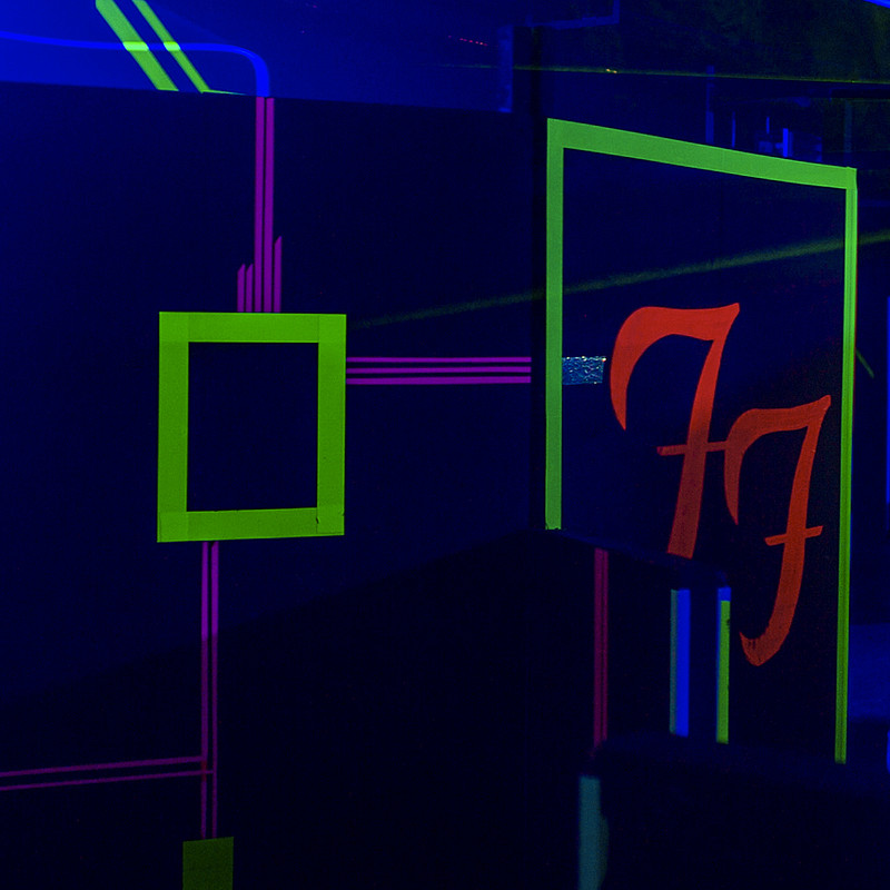 Lasertag im Schwarzlicht