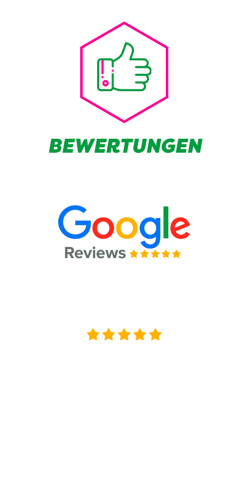 Bild für beispielhafte Googlebewertung 